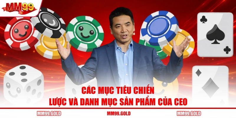 Các mục tiêu chiến lược và danh mục sản phẩm của CEO